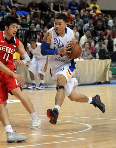 Photo Credit: Taiwan Hoops Gary David of Smart Gilas Pilipinas