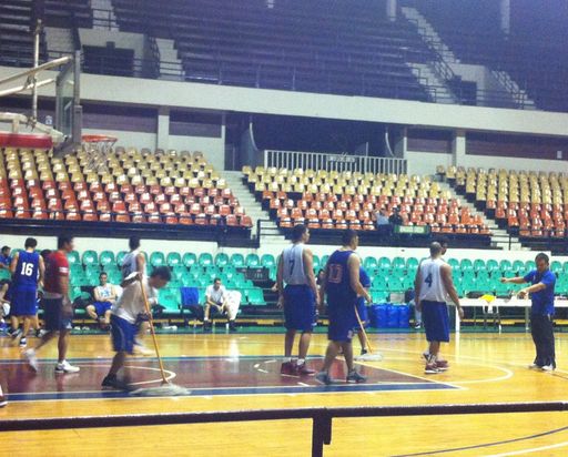 Smart Gilas 2 during practice