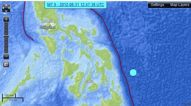 Philippines Earthquake 7.9 Earthquake in the Philippines