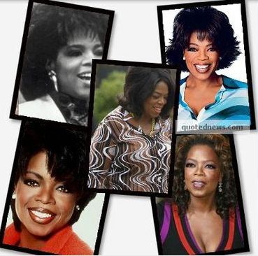 Oprah Winfrey on O Magazine Cover Girl