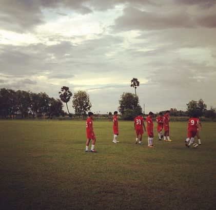 Azkals in Cambodia