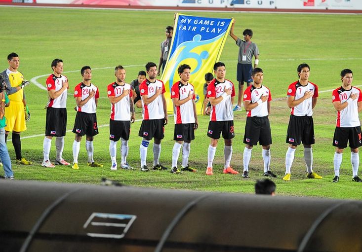 Azkals Line-up Photo by Gemer Garibay FB Azkals vs. Laos Line up Released