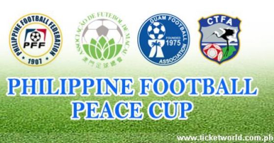 Philippine Football Peace Cup 2012 Line-ups Macau, Chinese Taipei, Guam and Philippine Azkals